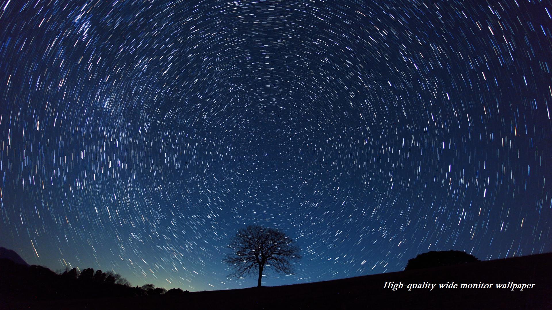 星の周回運動をモチーフにしましたアスペクト比１６：９のモニター【1920×1080】に対応しています